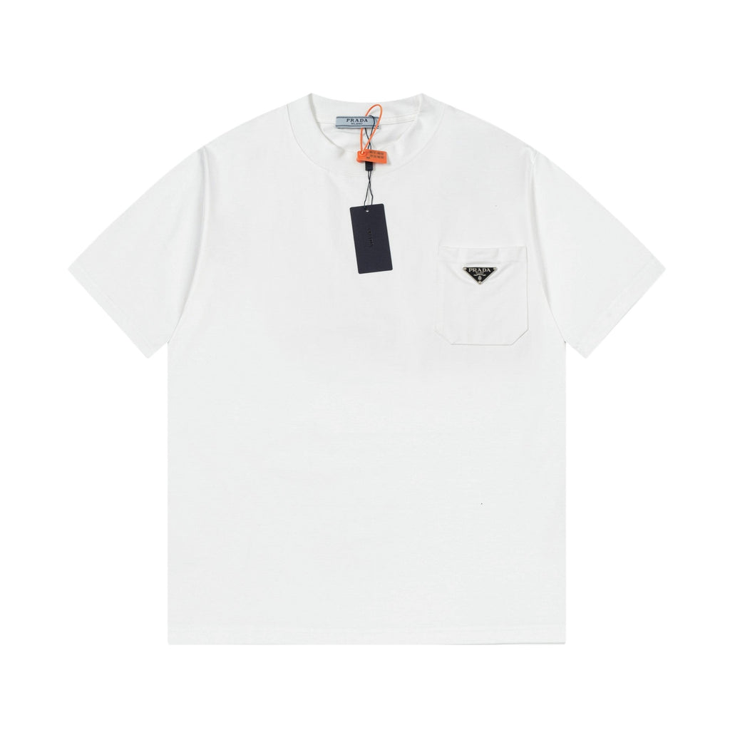 Crew neck cotton T-shirt