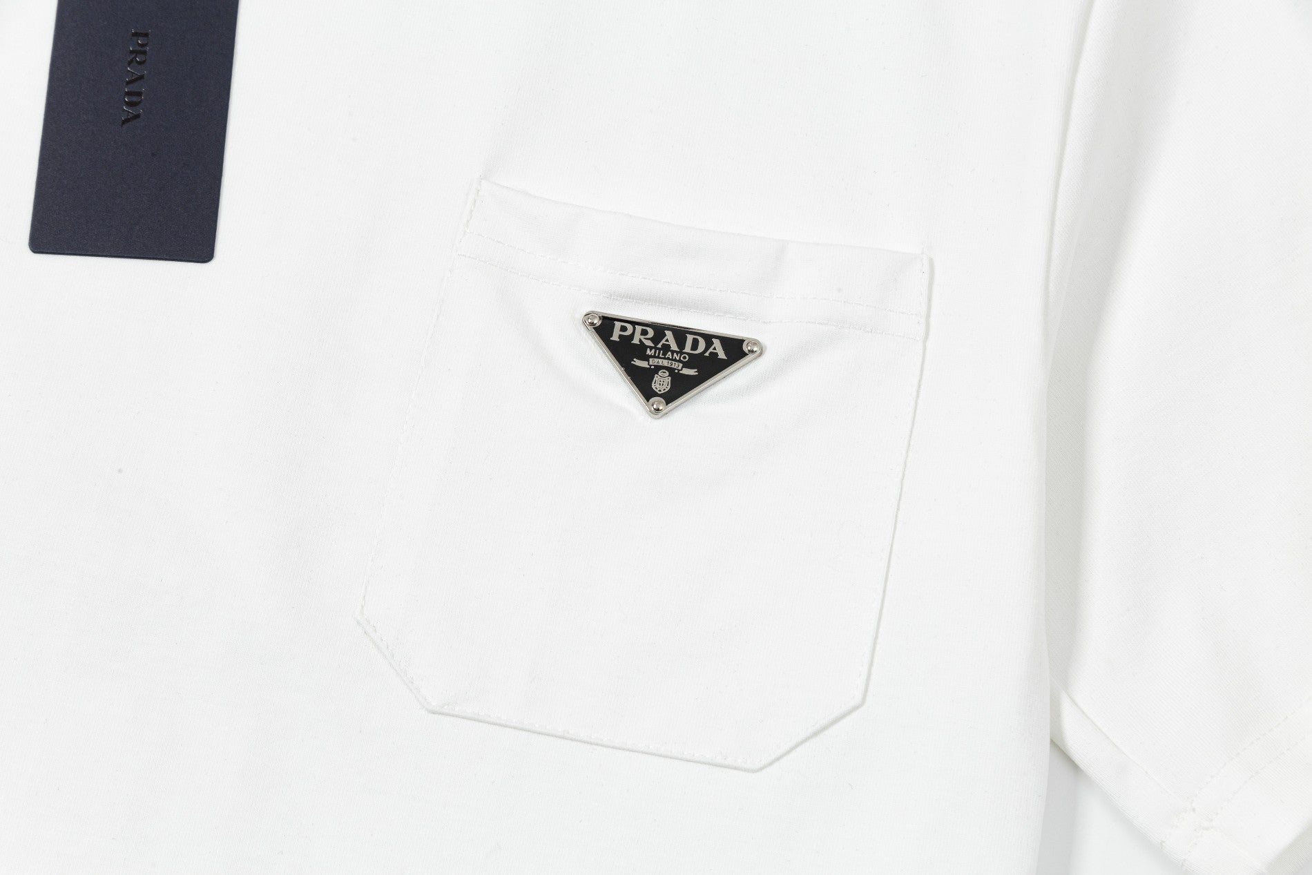 Crew neck cotton T-shirt