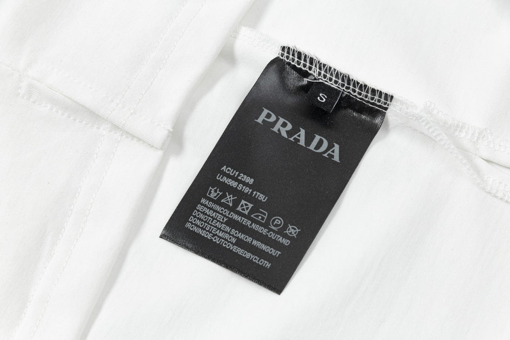 Crew neck cotton T-shirt