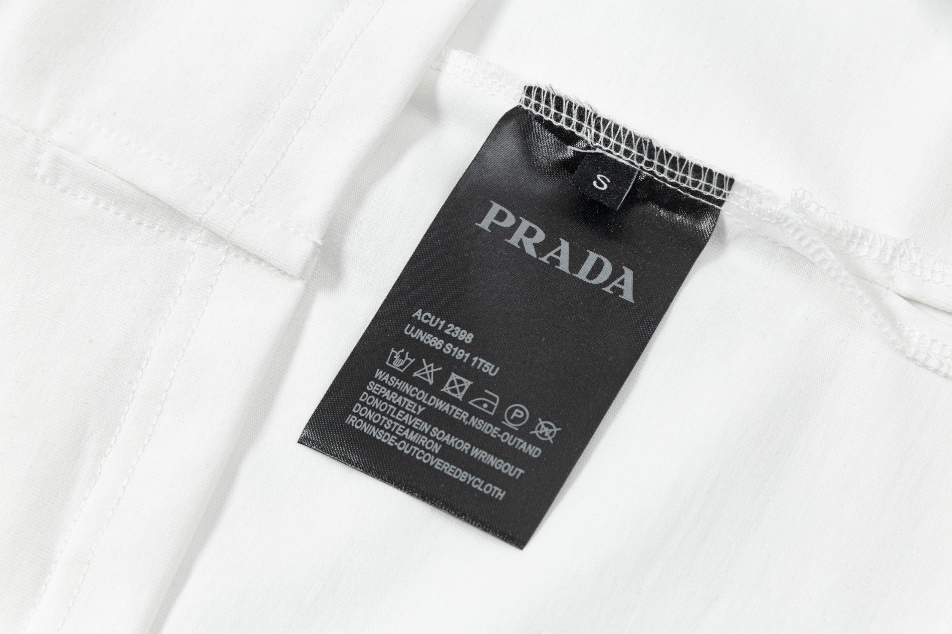 Crew neck cotton T-shirt