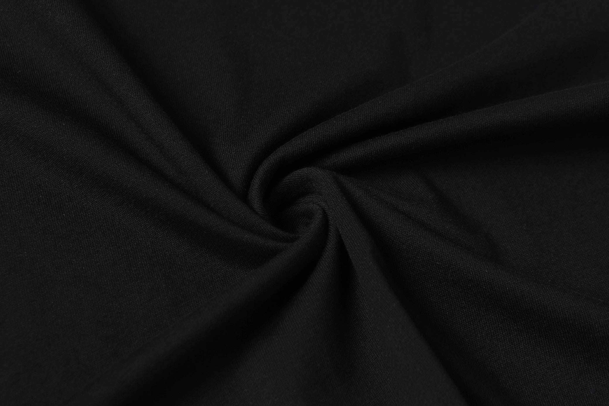 Fleece collar cotton T-shirt