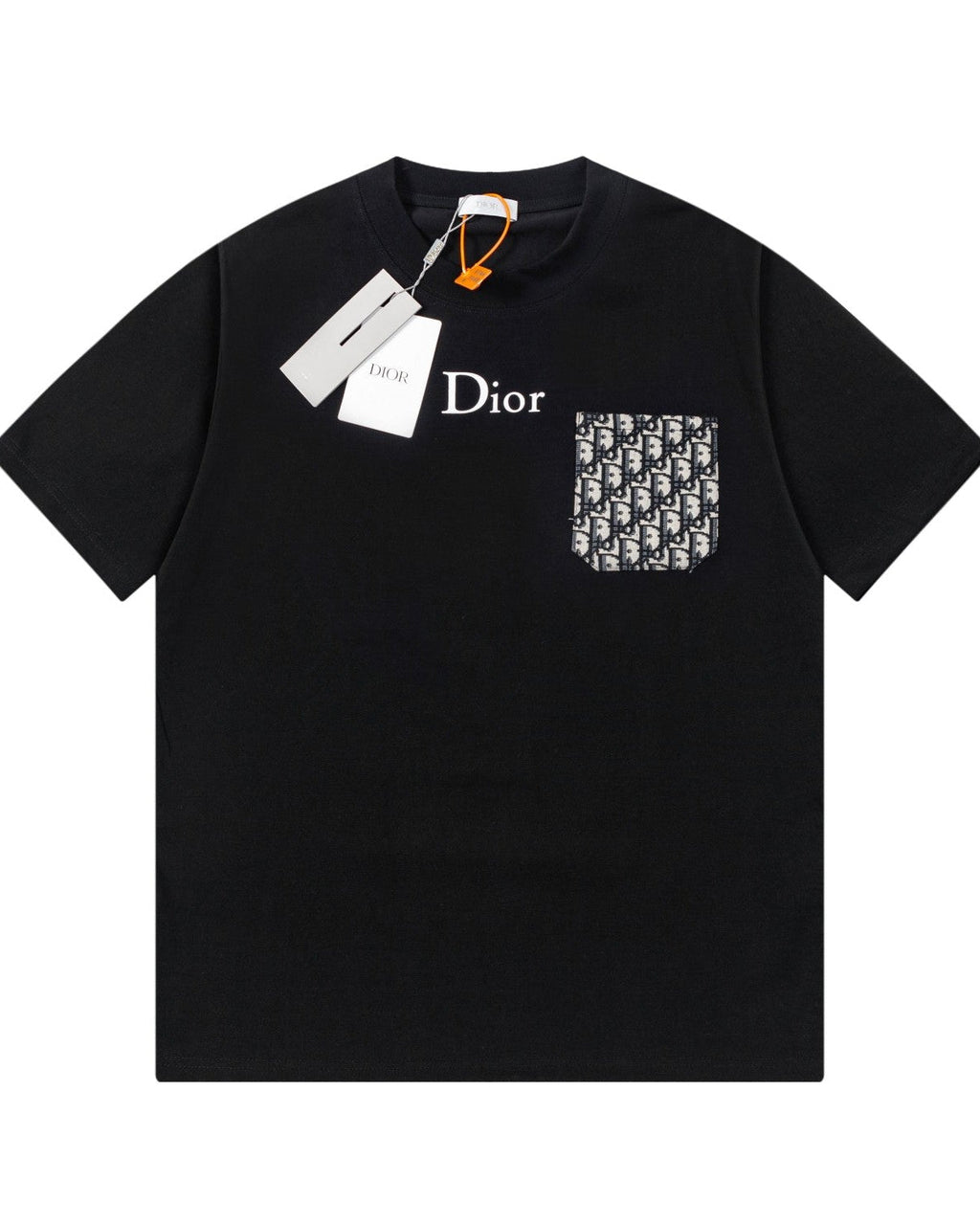 Creative embroidered pocket T-shirt