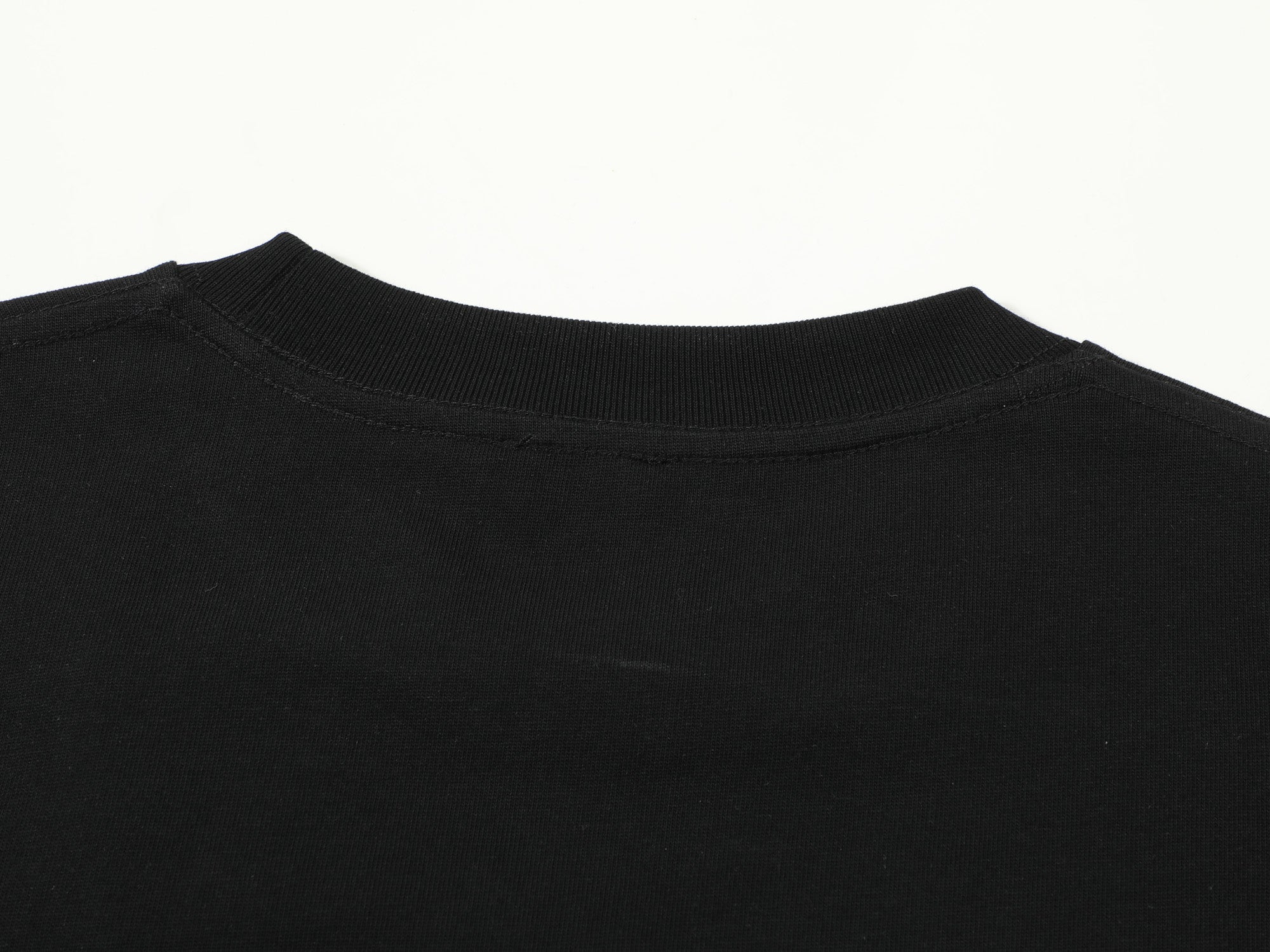 Printed crew neck cotton T-shirt