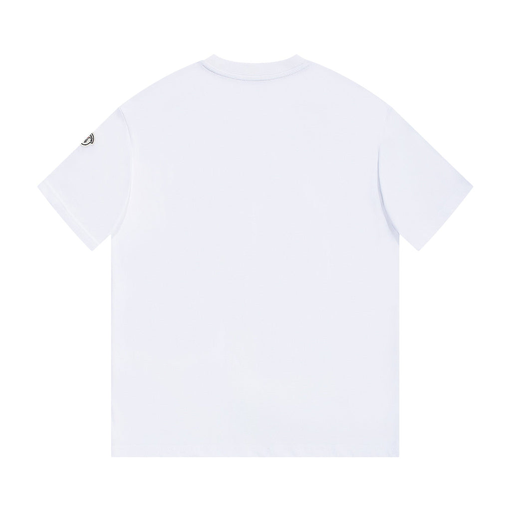 Embroidered cotton T-shirt