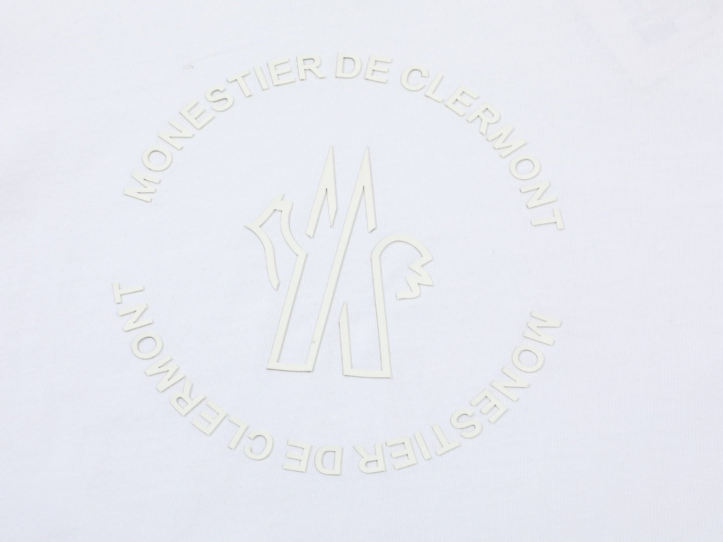 3D Stripe Printed Cotton T-Shirt