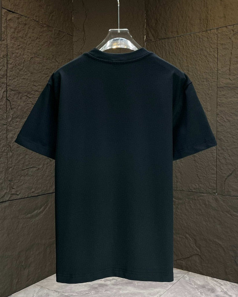 Embroidered cotton T-shirt