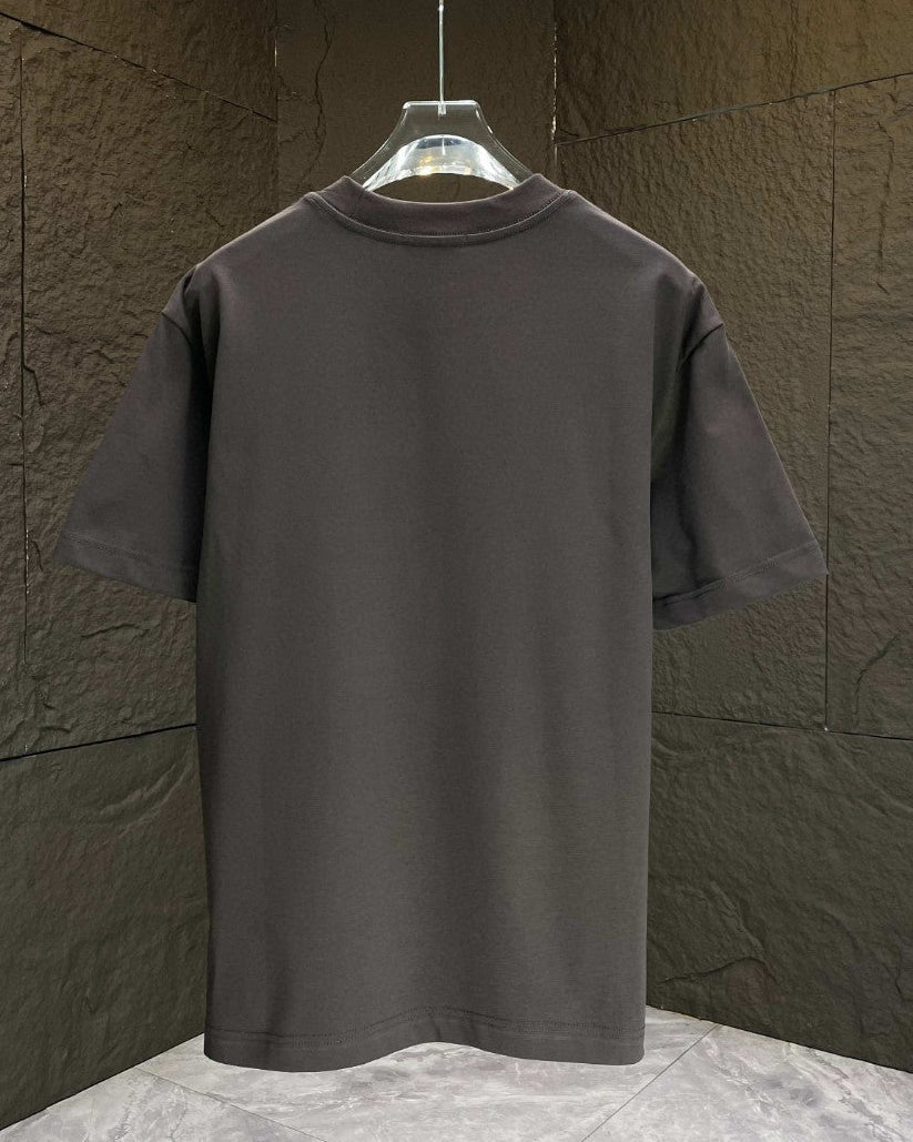 Embroidered cotton T-shirt