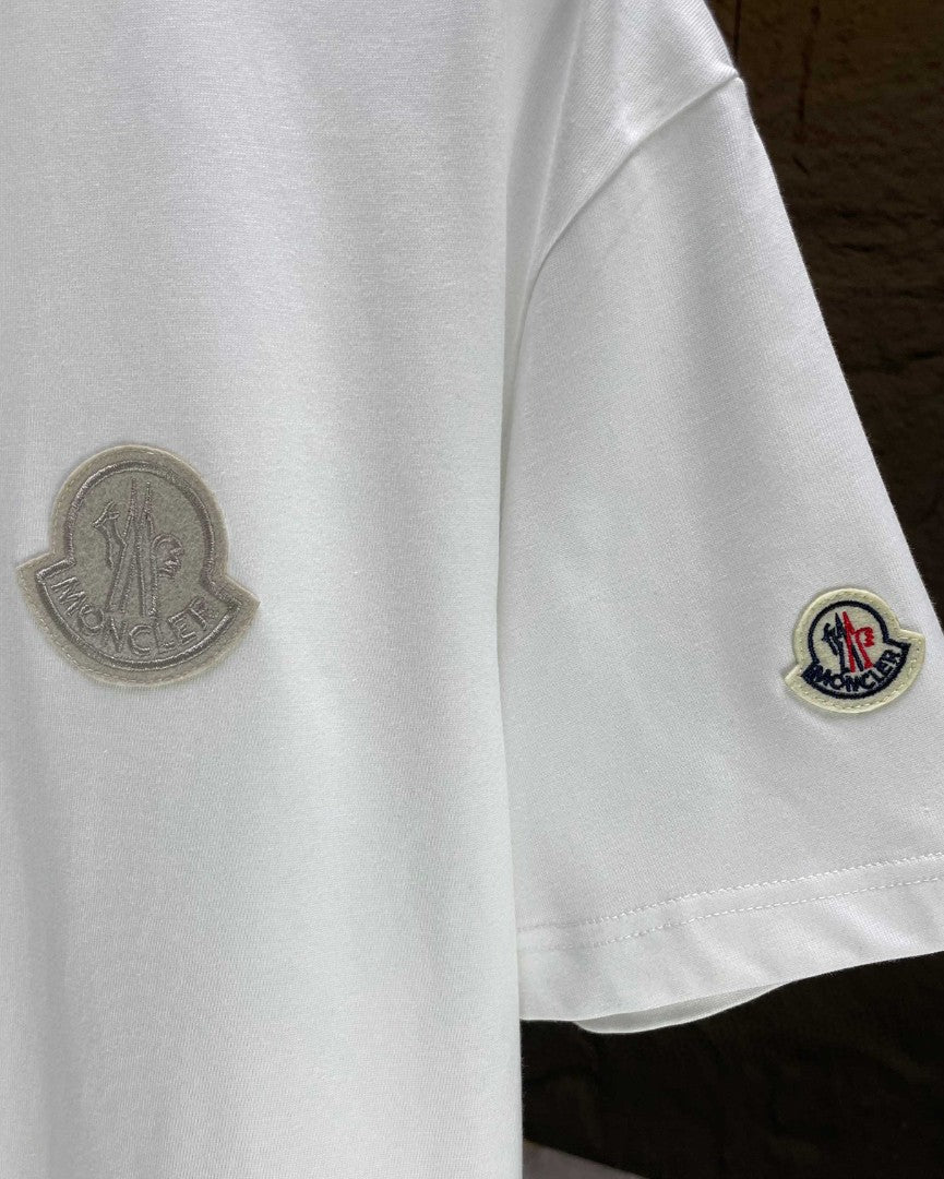 Embroidered cotton T-shirt