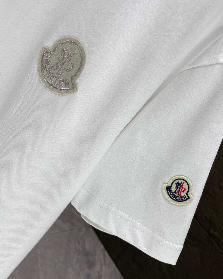 Embroidered cotton T-shirt