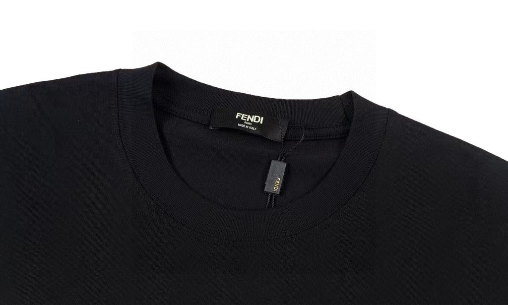 Cartoon Print Cotton T-Shirt