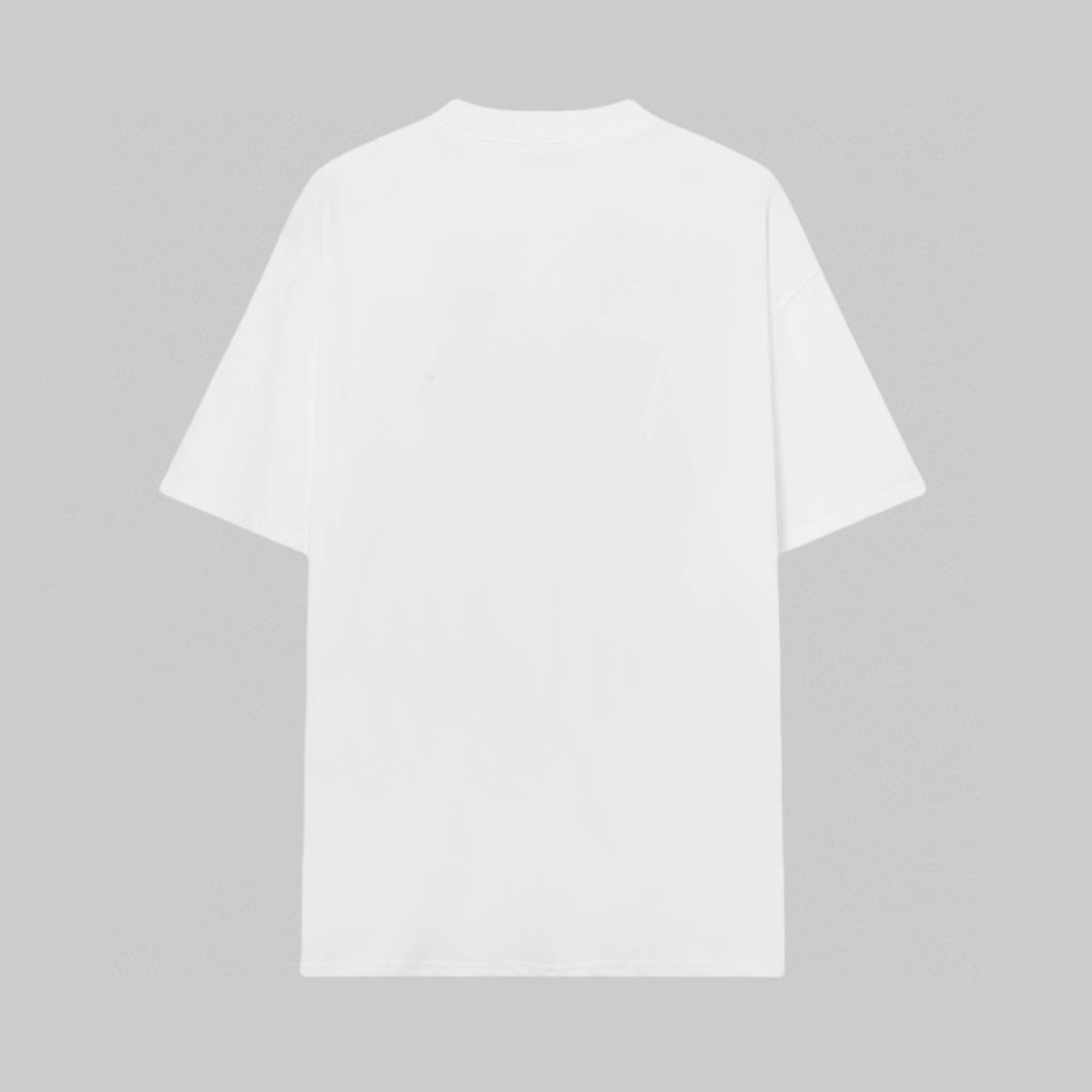 Fleece collar cotton T-shirt