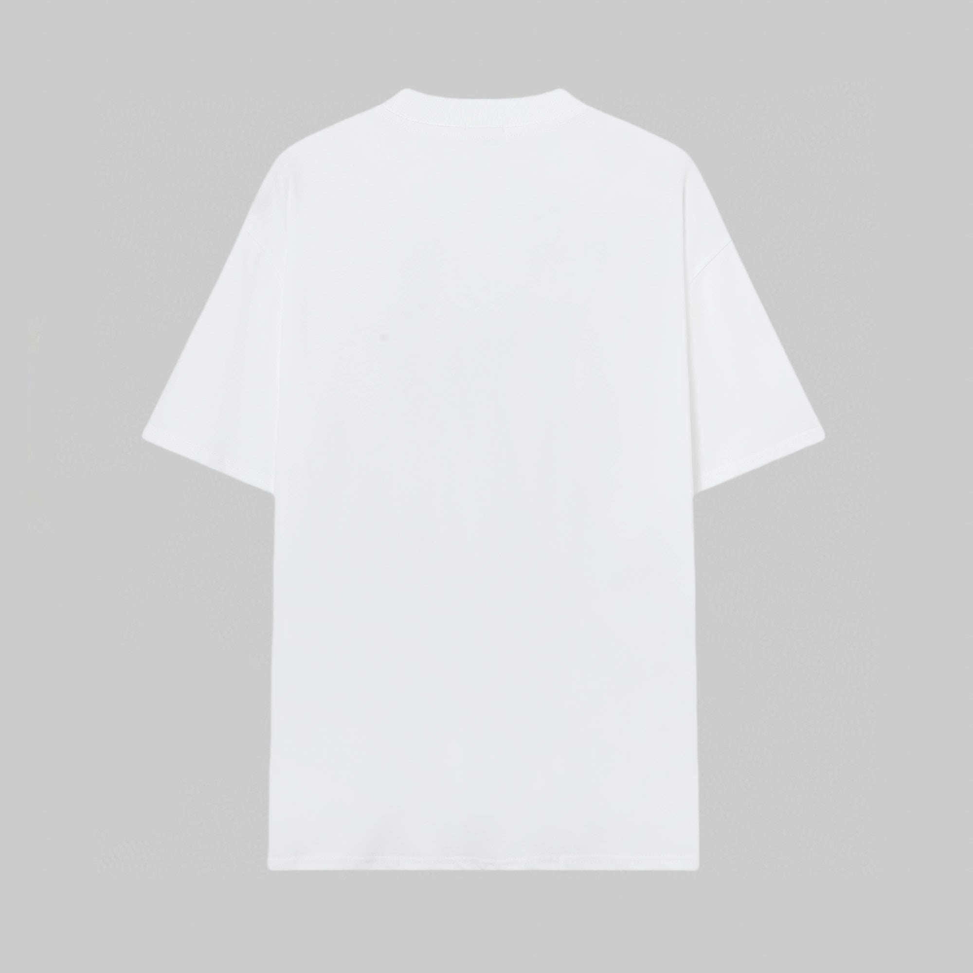 Fleece collar cotton T-shirt