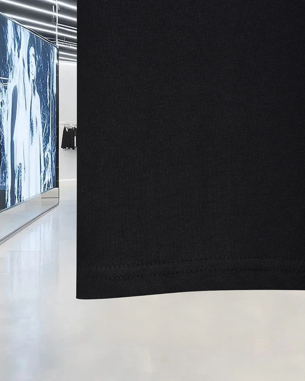 Crew neck cotton T-shirt