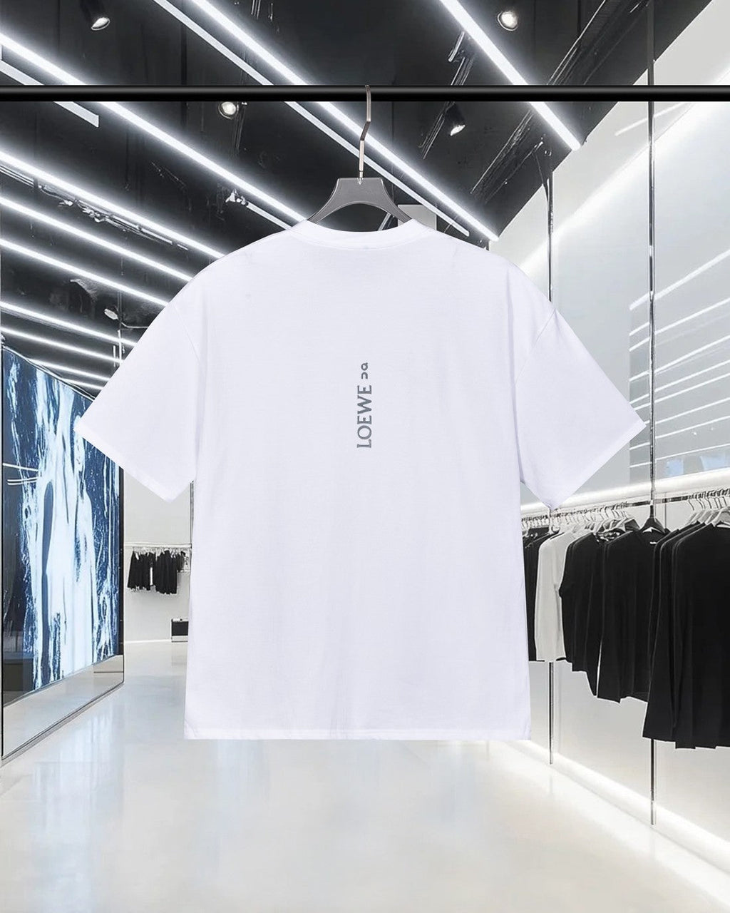 Cherry Blossom Crew Neck Cotton T-shirt