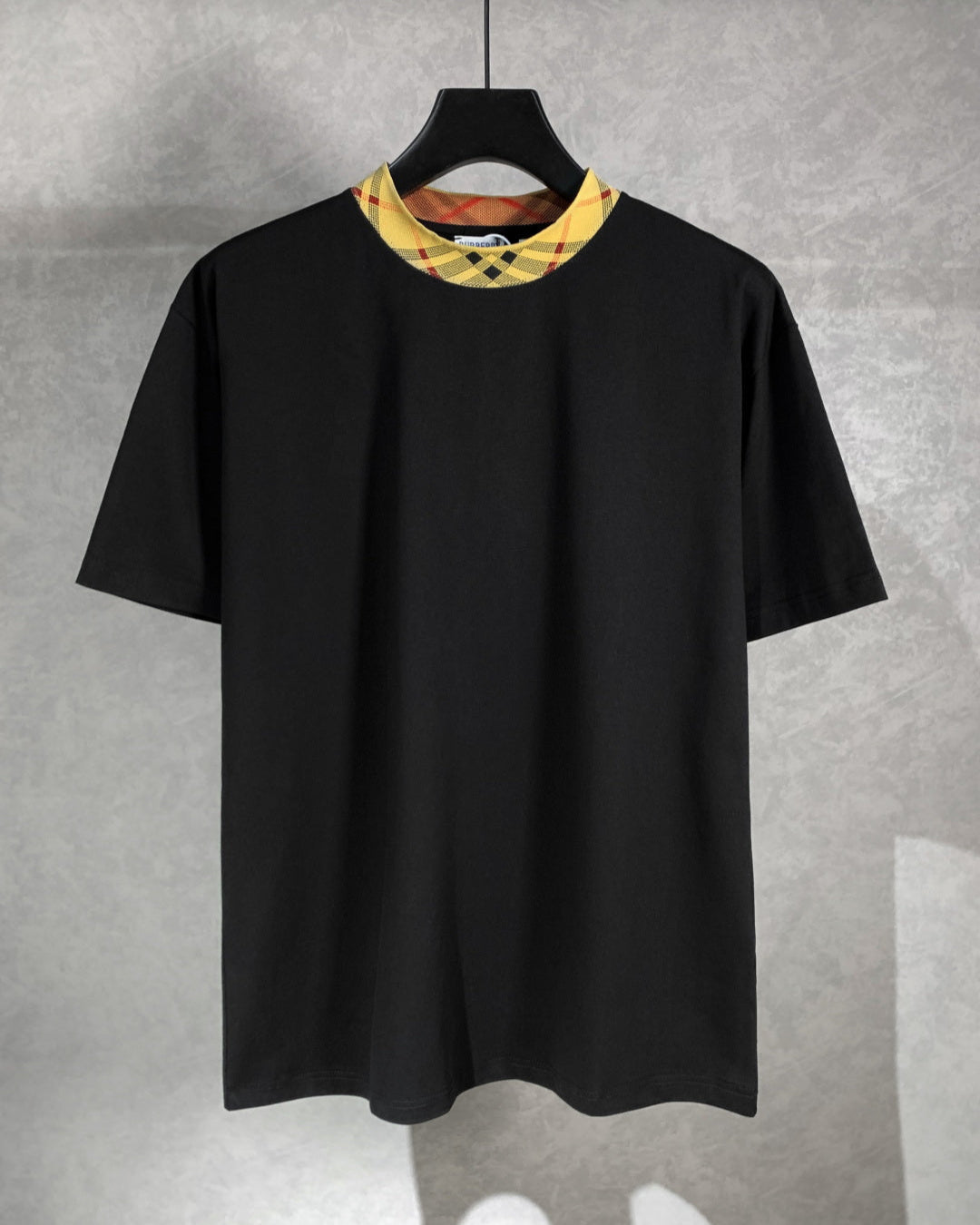 Embroidered cotton print T-shirt