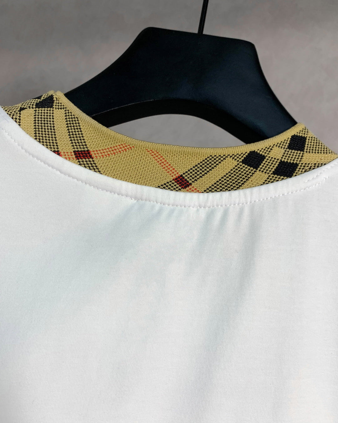 Embroidered cotton print T-shirt