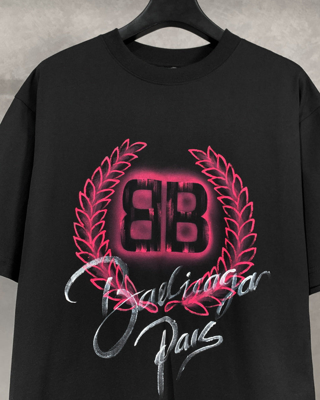 Wheat ear print T-shirt