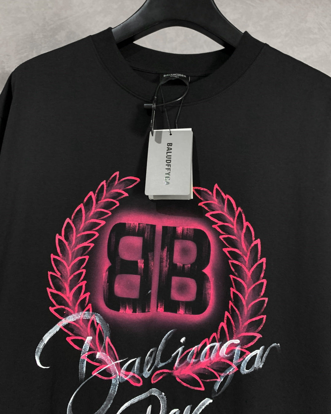 Wheat ear print T-shirt