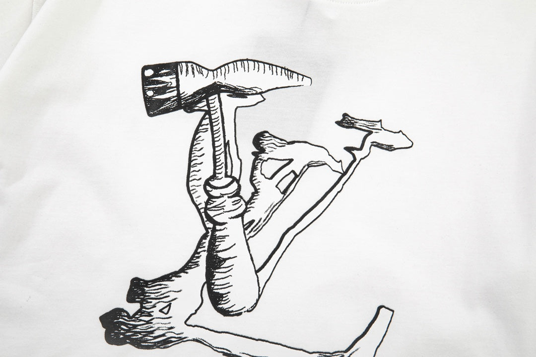 printed cotton T-shirt