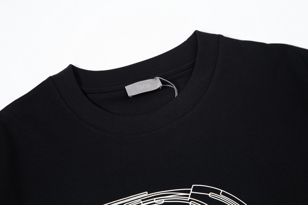 Cotton printed T-shirt