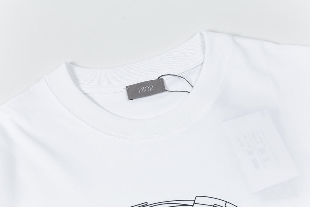 Cotton printed T-shirt