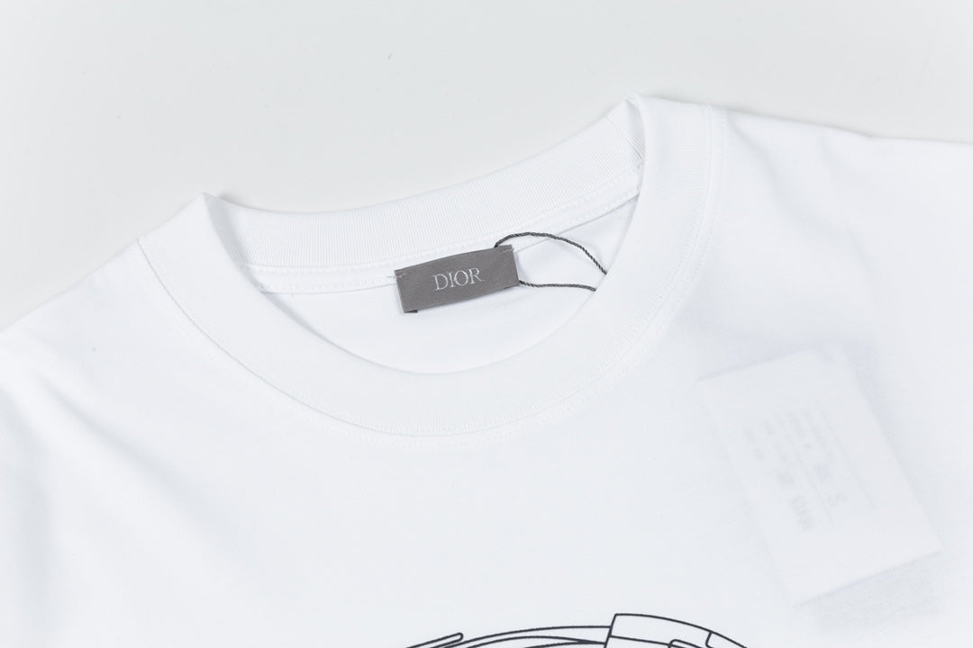 Cotton printed T-shirt