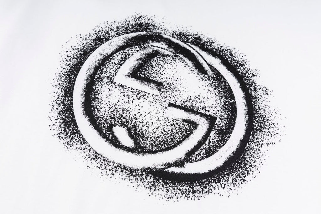 Printed crew neck cotton T-shirt