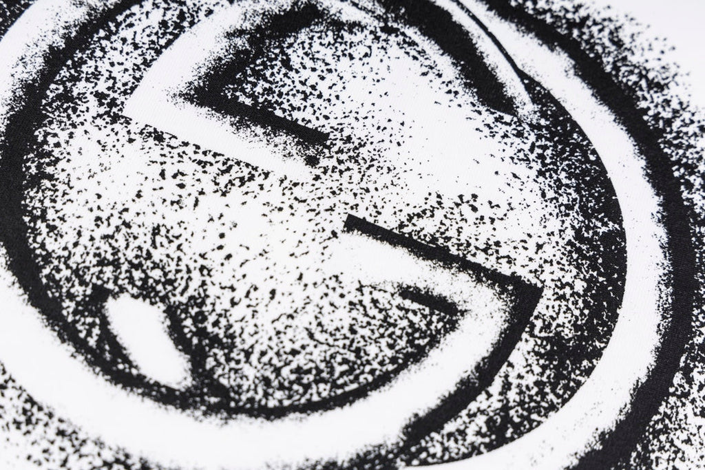 Printed crew neck cotton T-shirt