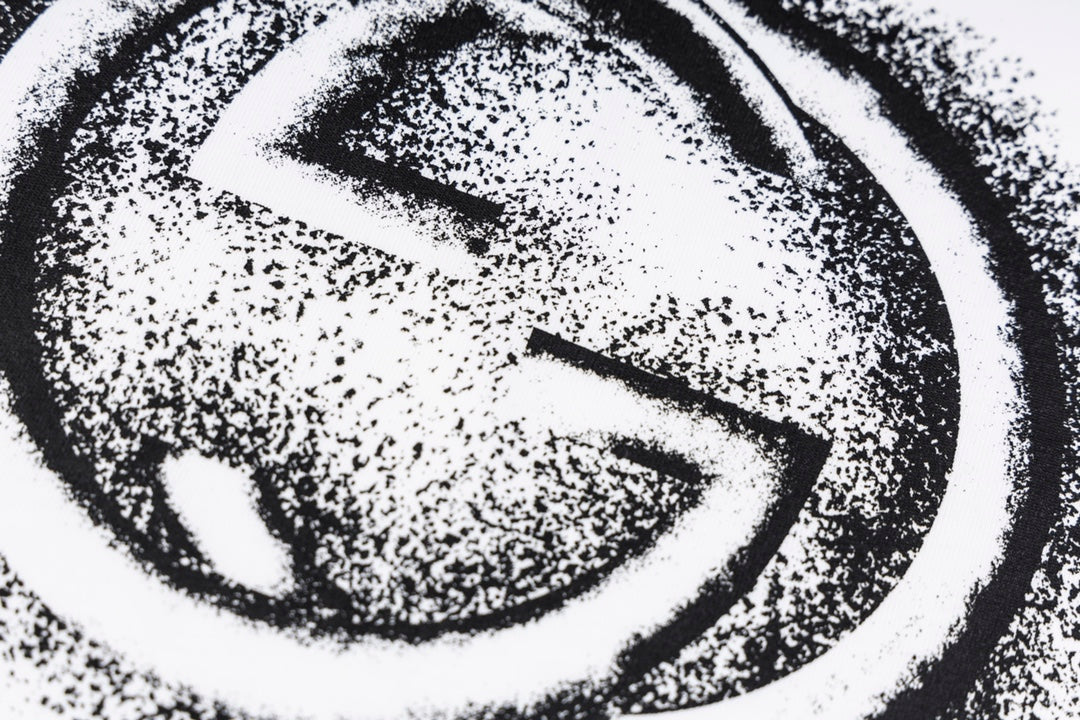 Printed crew neck cotton T-shirt