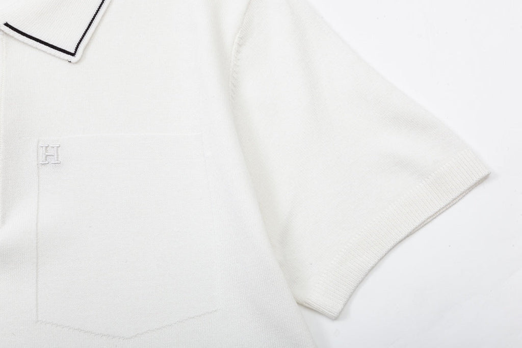Vintage Knitted POLO Shirt