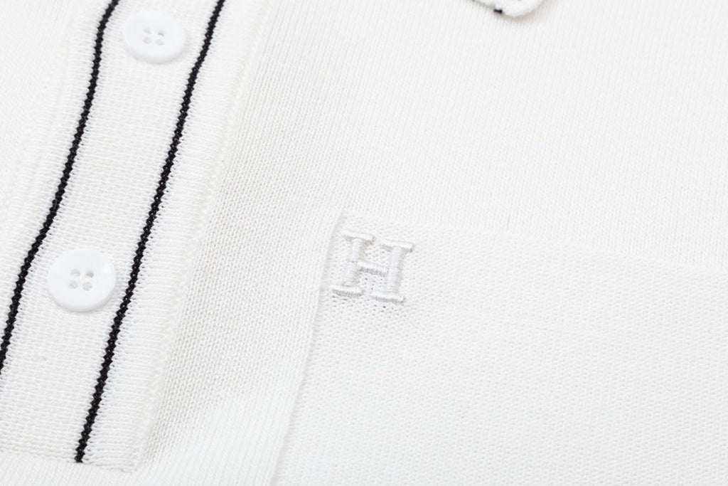 Vintage Knitted POLO Shirt