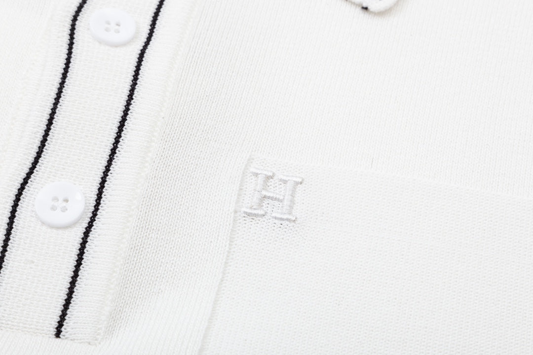 Vintage Knitted POLO Shirt