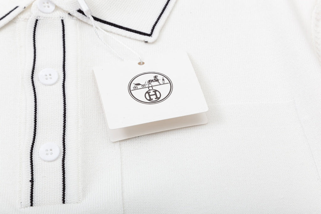 Vintage Knitted POLO Shirt