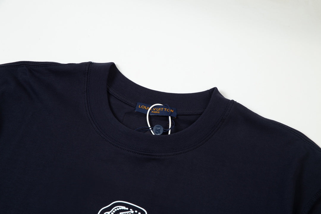 printed cotton T-shirt