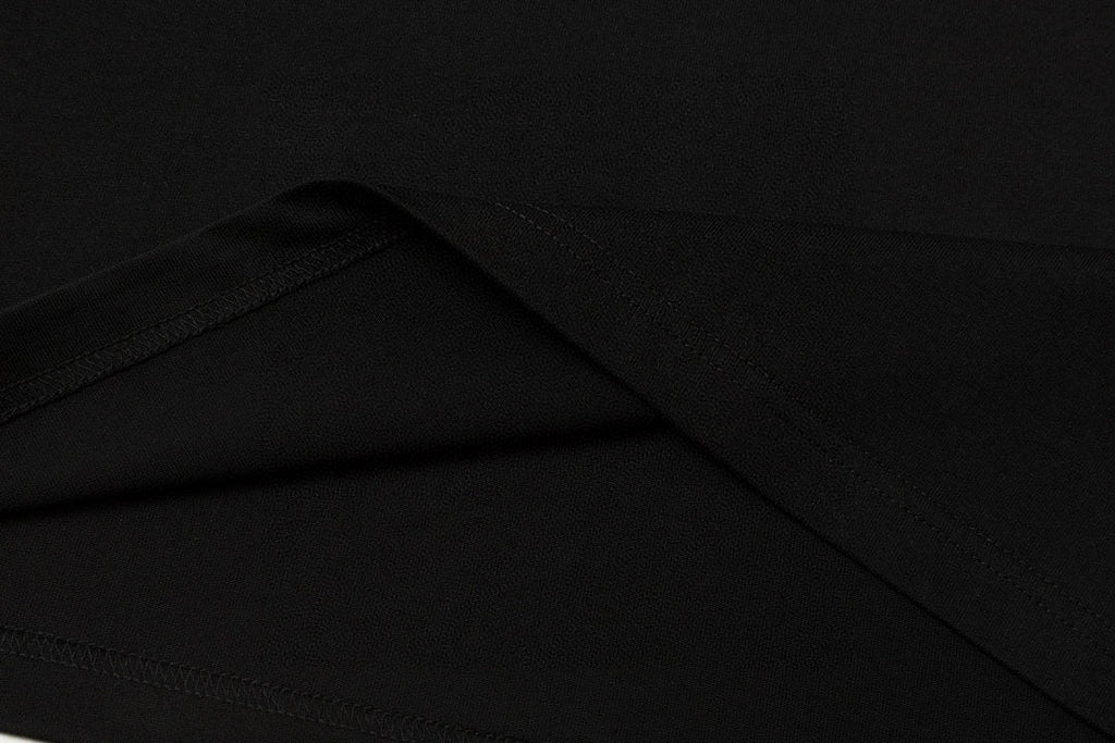 Embroidered print T-shirt