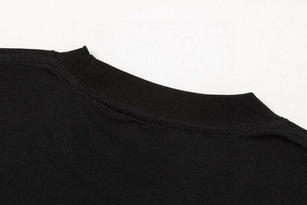 Embroidered print T-shirt