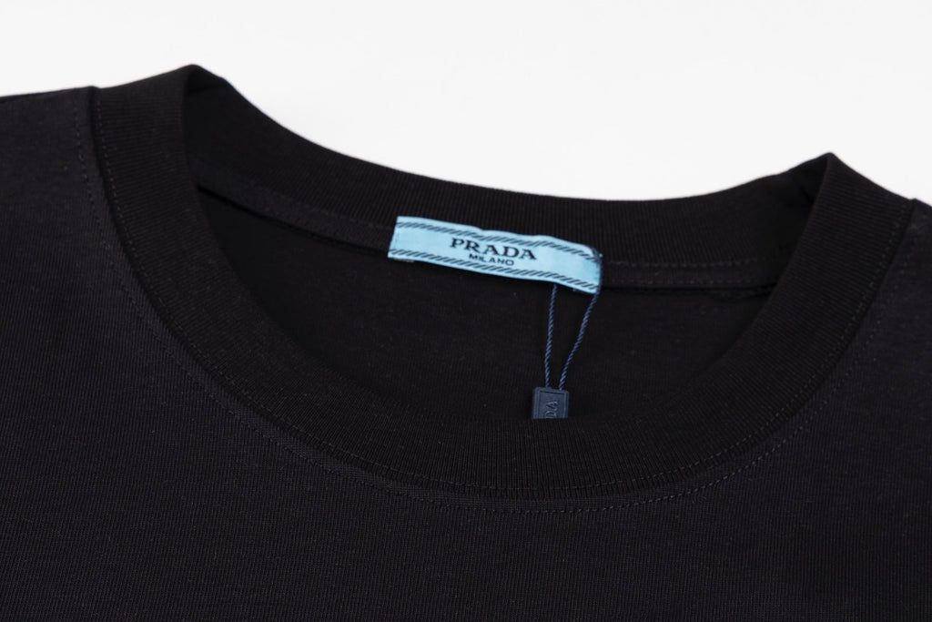 Pocket crew neck cotton T-shirt