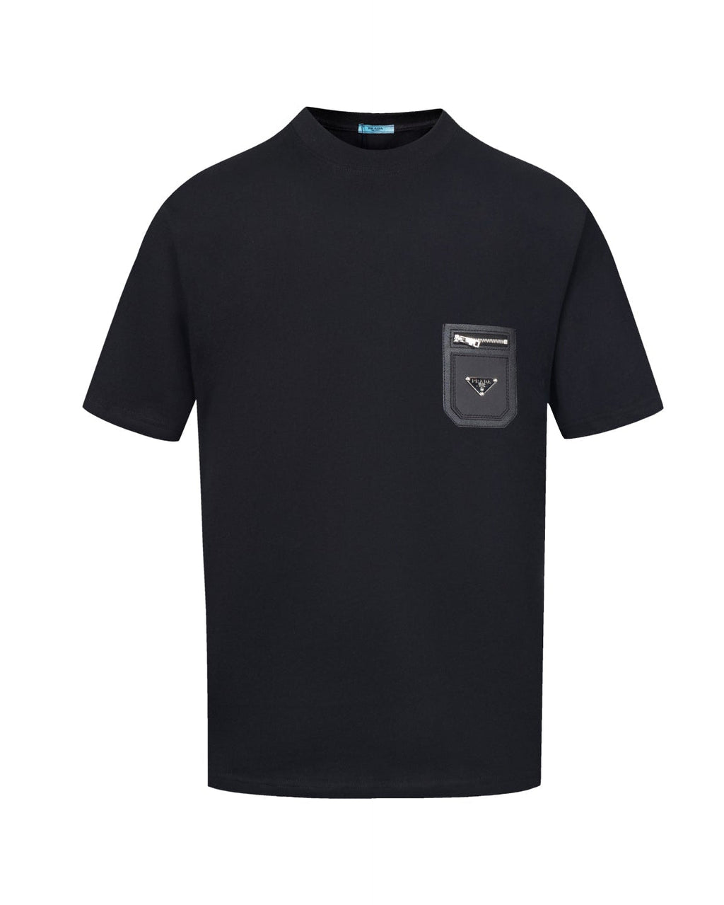 Pocket crew neck cotton T-shirt