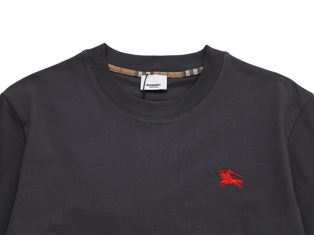 Embroidered cotton T-shirt