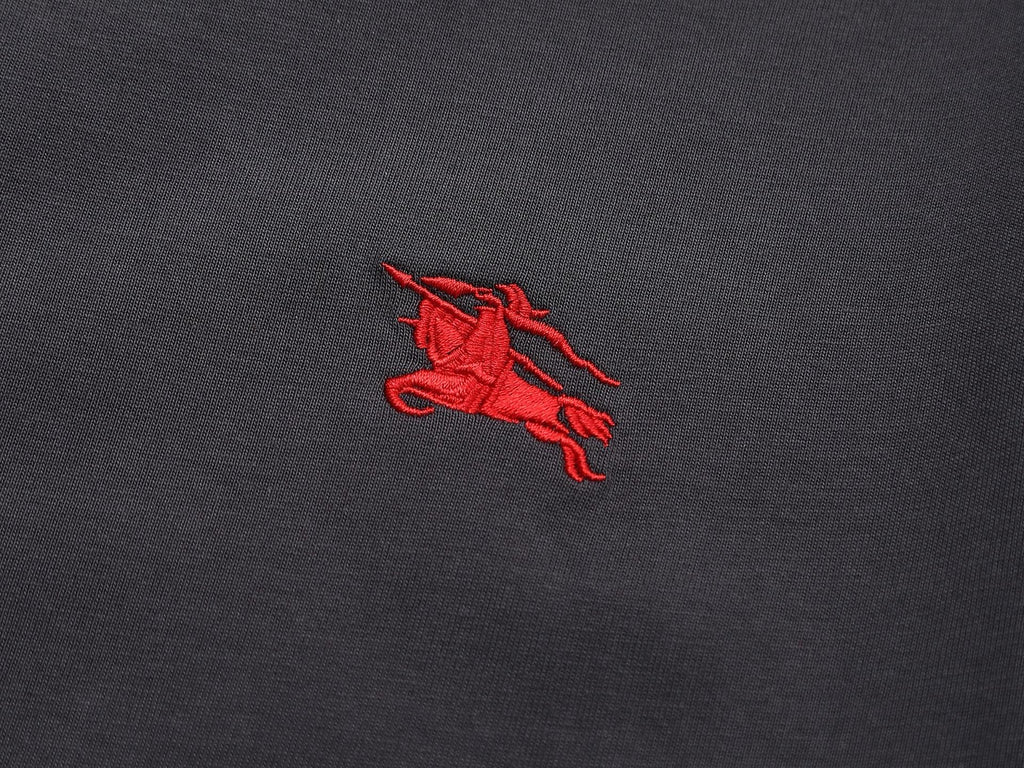 Embroidered cotton T-shirt