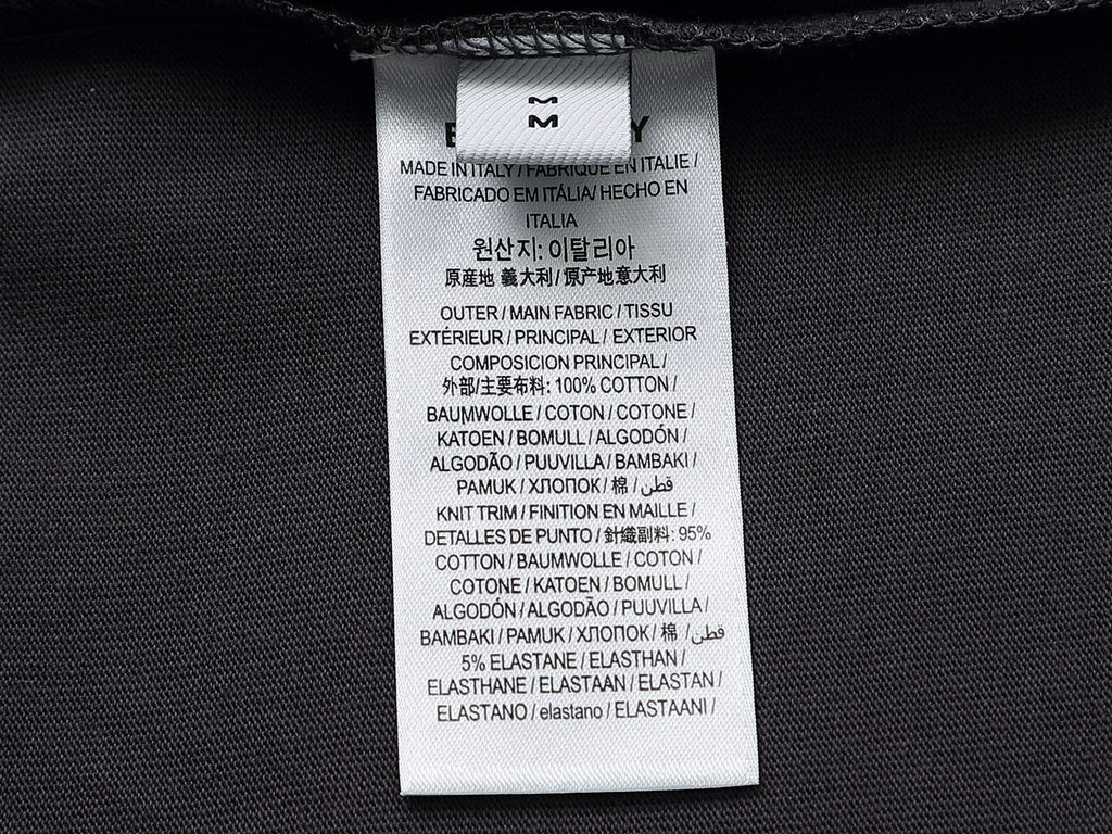 Embroidered cotton T-shirt