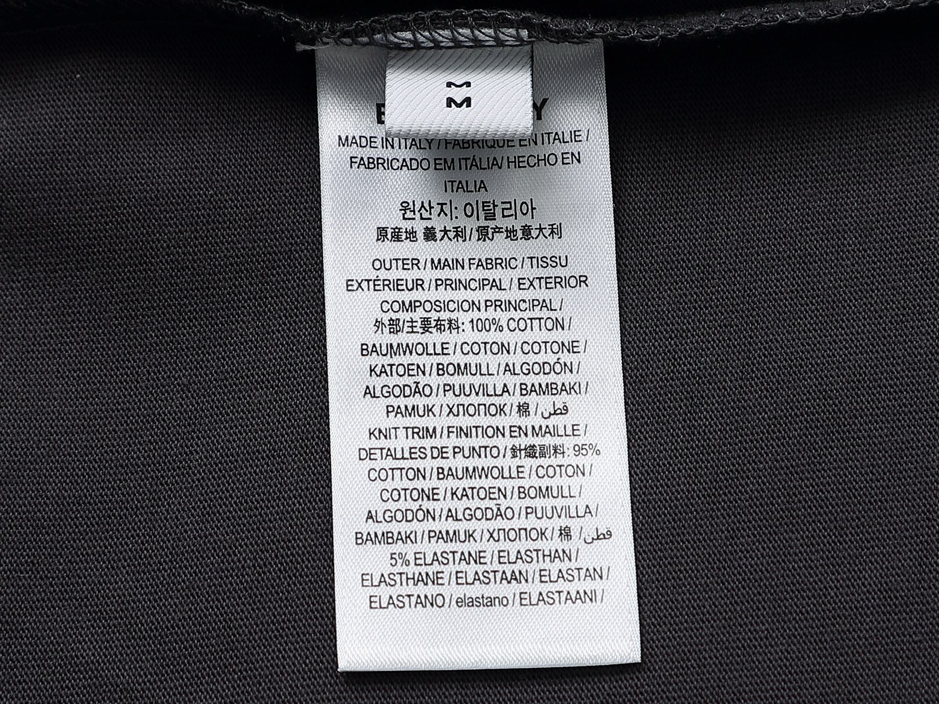 Embroidered cotton T-shirt