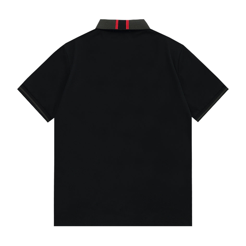 Cotton printed polo shirt