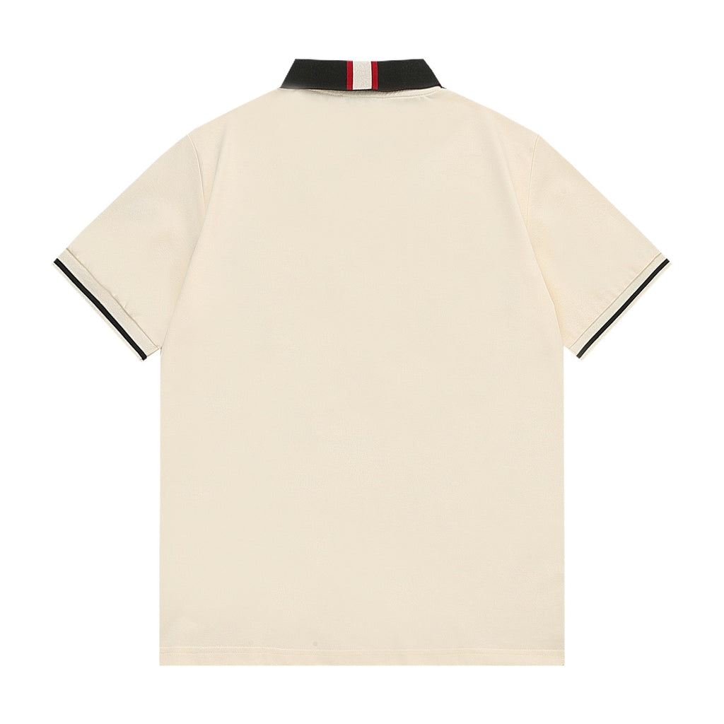 Cotton printed polo shirt