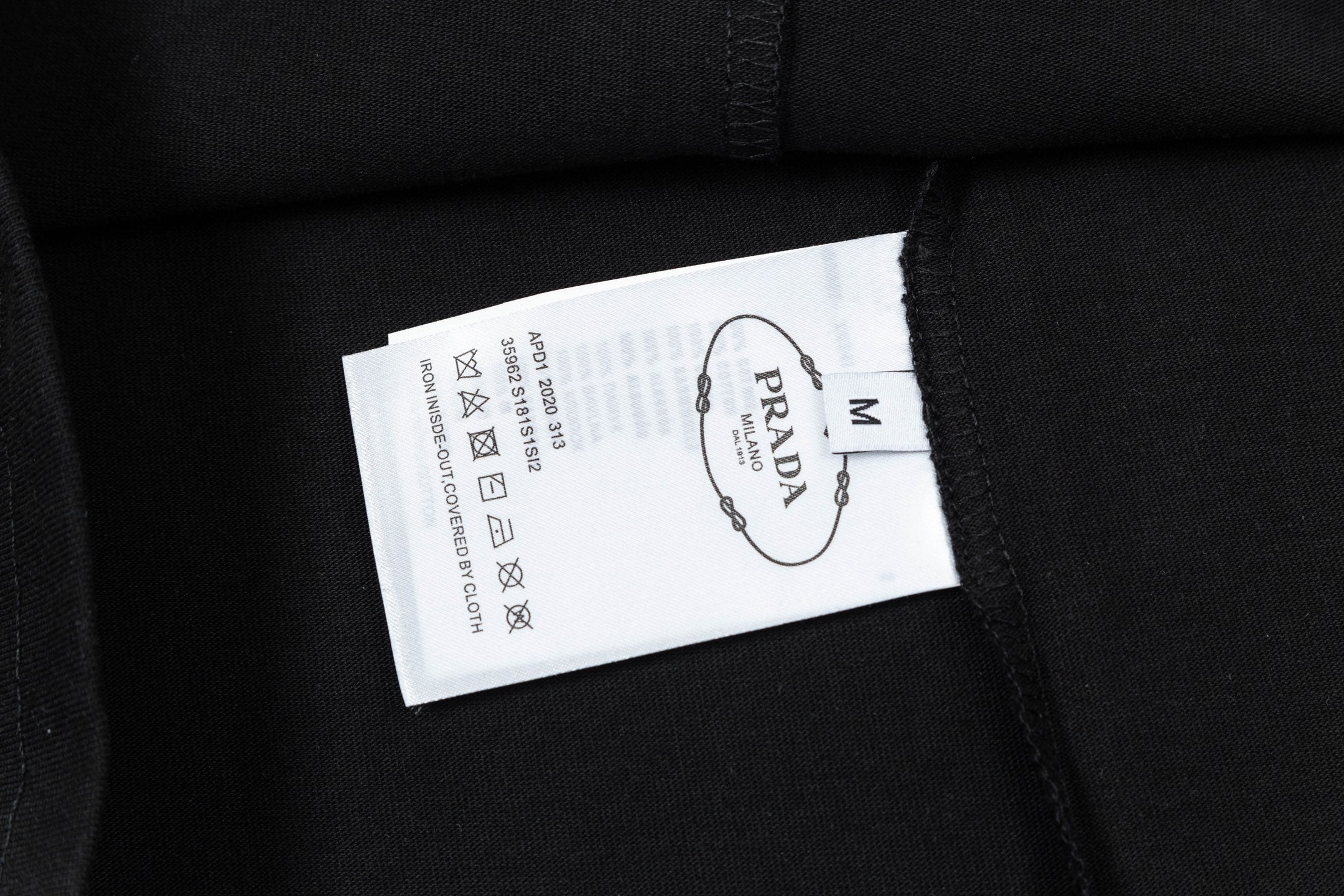 Gradient cotton T-shirt