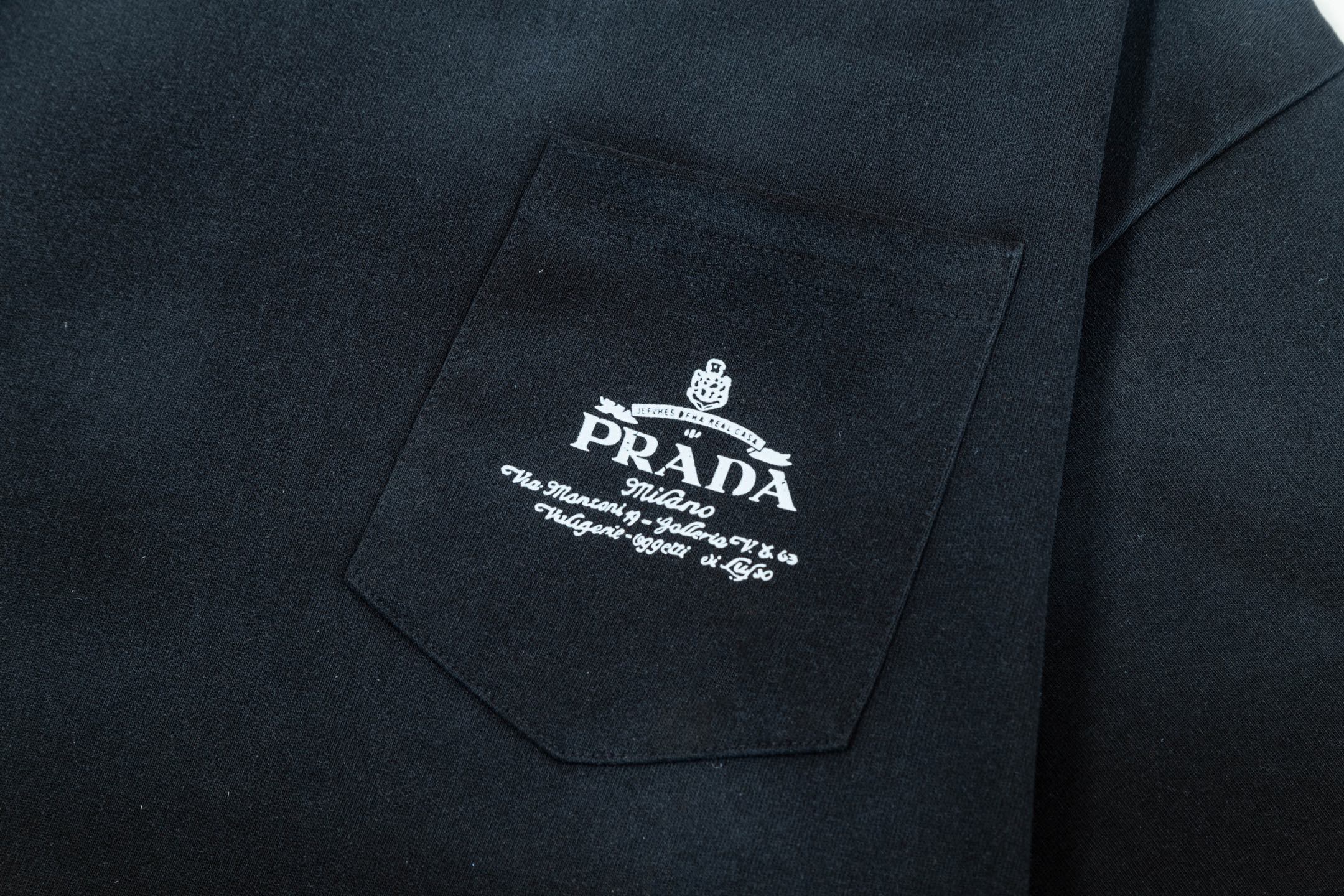 Gradient cotton T-shirt