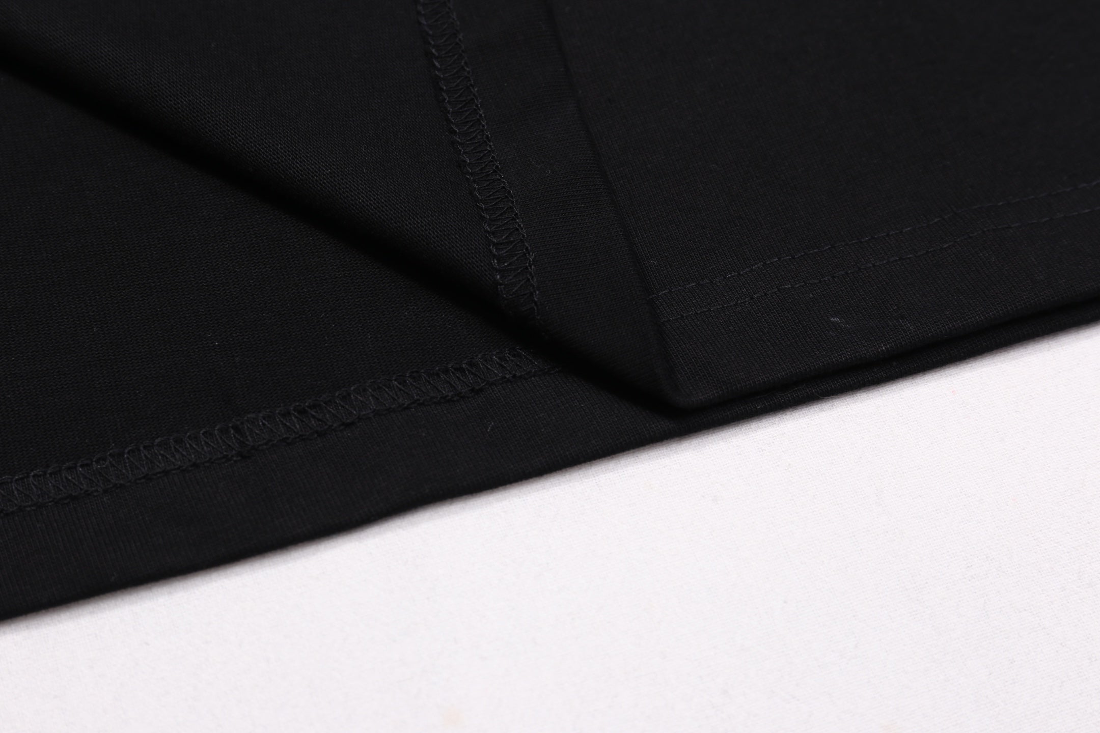 Painted printed cotton T-shirt