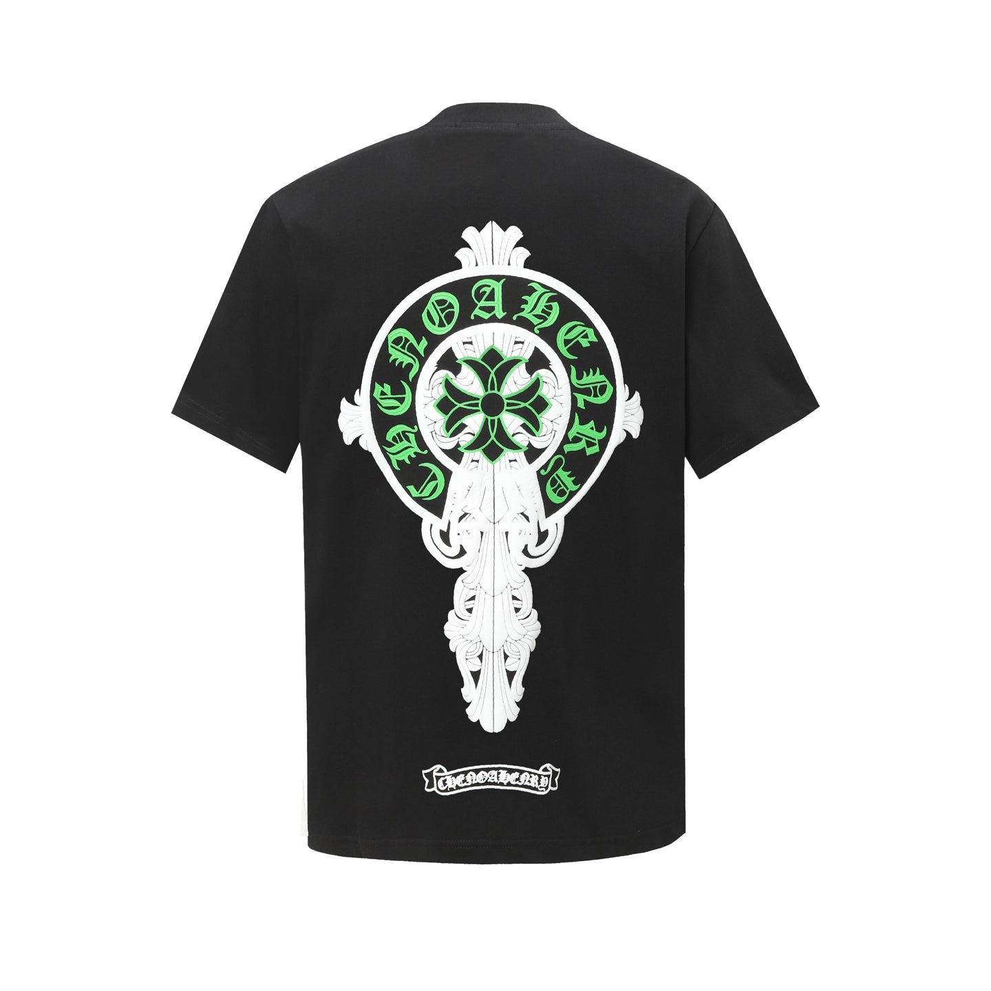 Bubble crew neck printed T-shirt