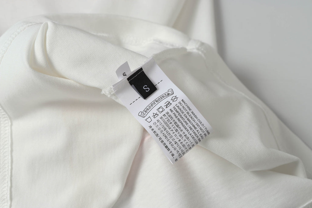 Bubble crew neck printed T-shirt