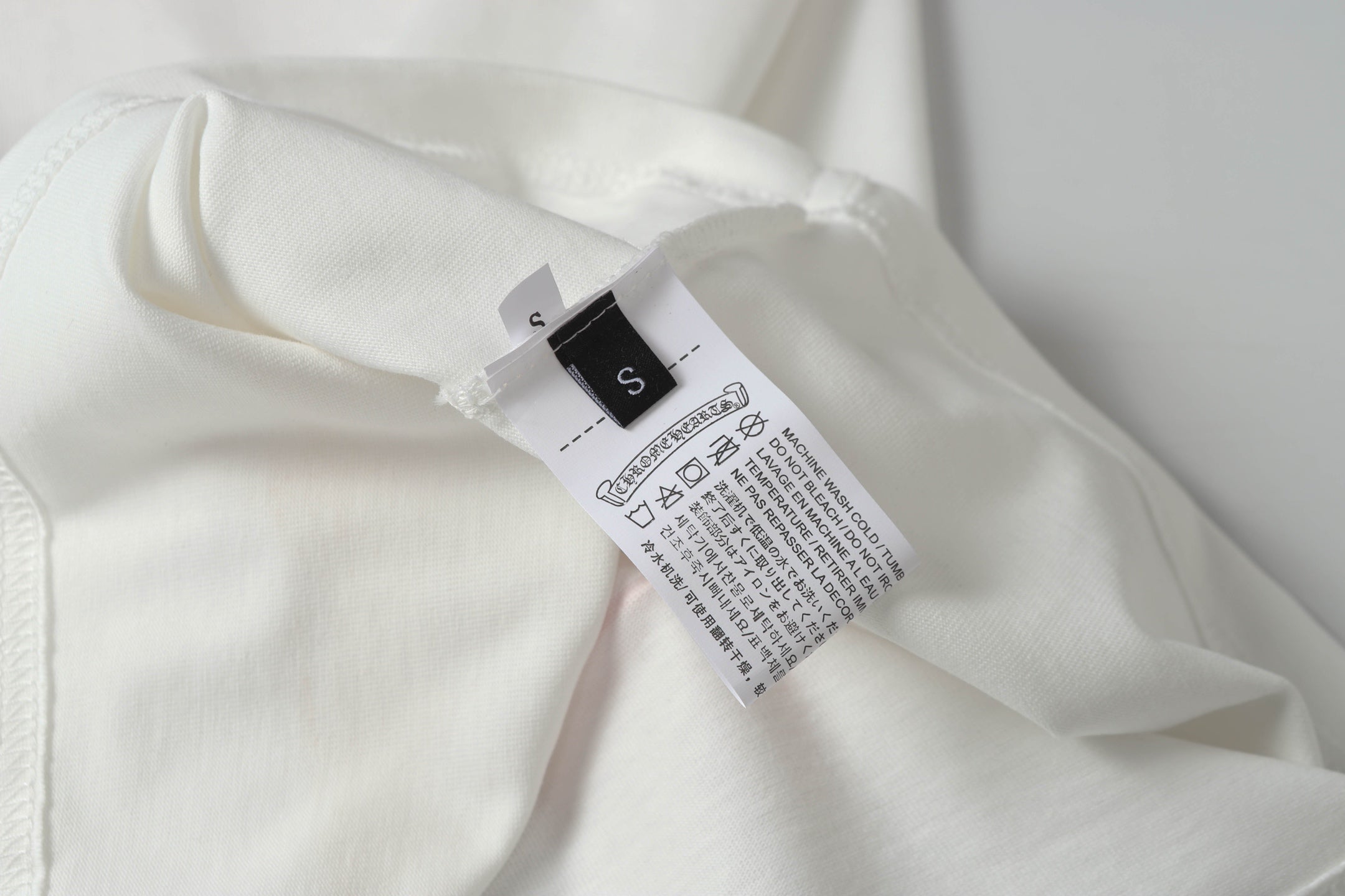 Bubble crew neck printed T-shirt